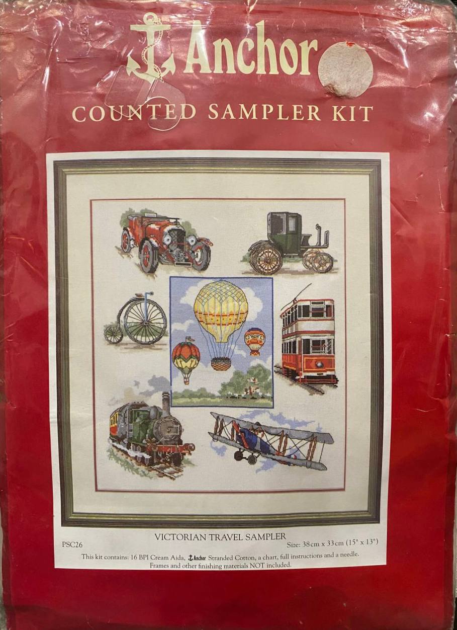 🚂 Anchor №PSC26 “Victorian Travel Sampler» — «Вікторіанські подорожі” — фото 1