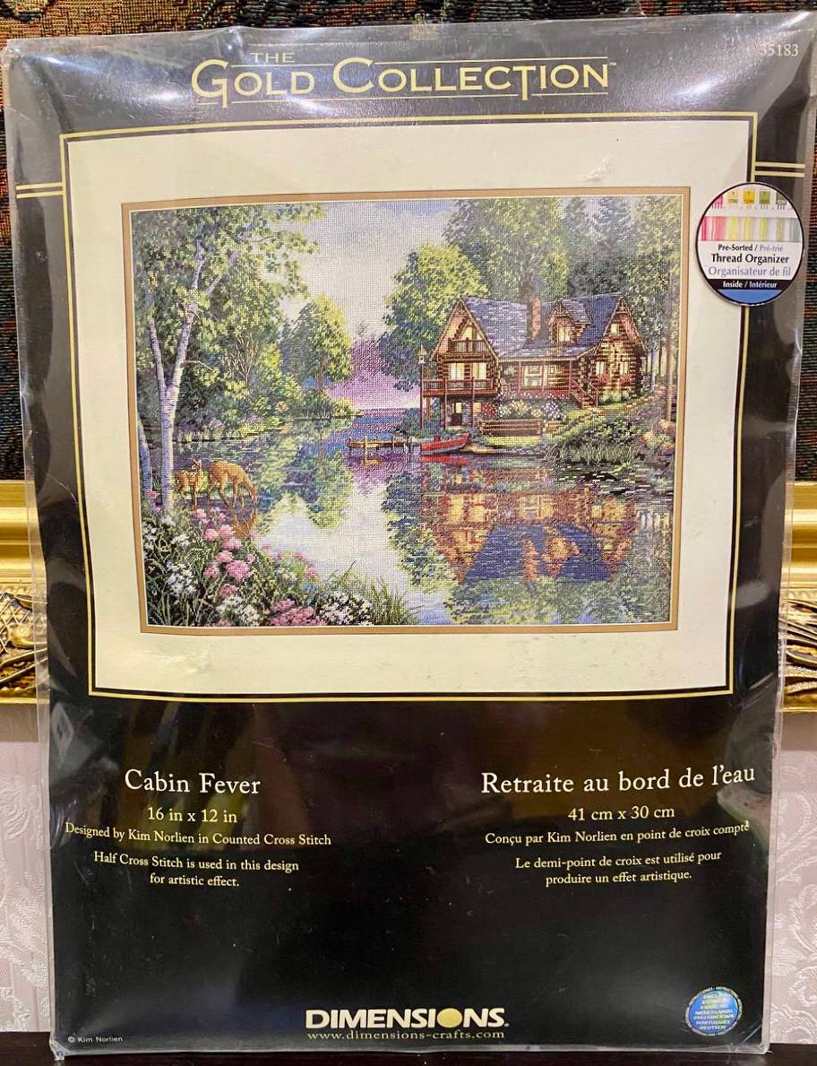 Dimensions Gold Collection #35183 “Cabin Fever” 🌿🏡