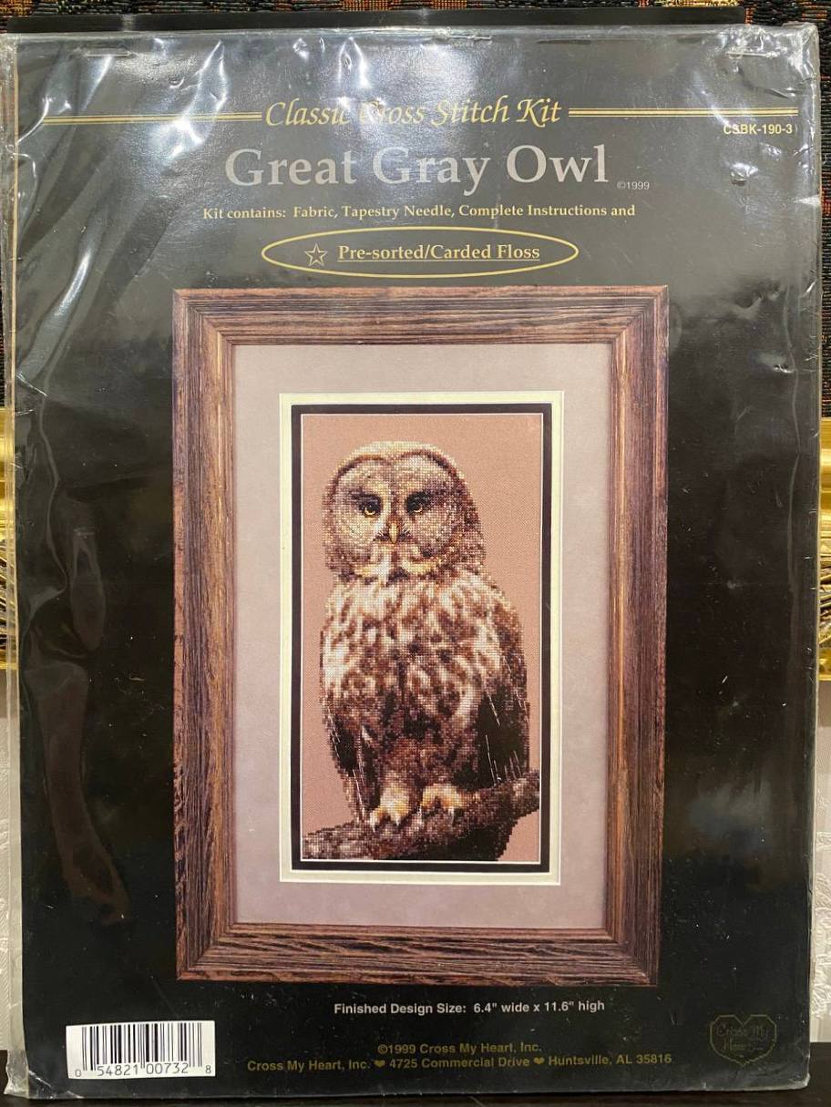 Cross My Heart — “Great Gray Owl” 🦉📚