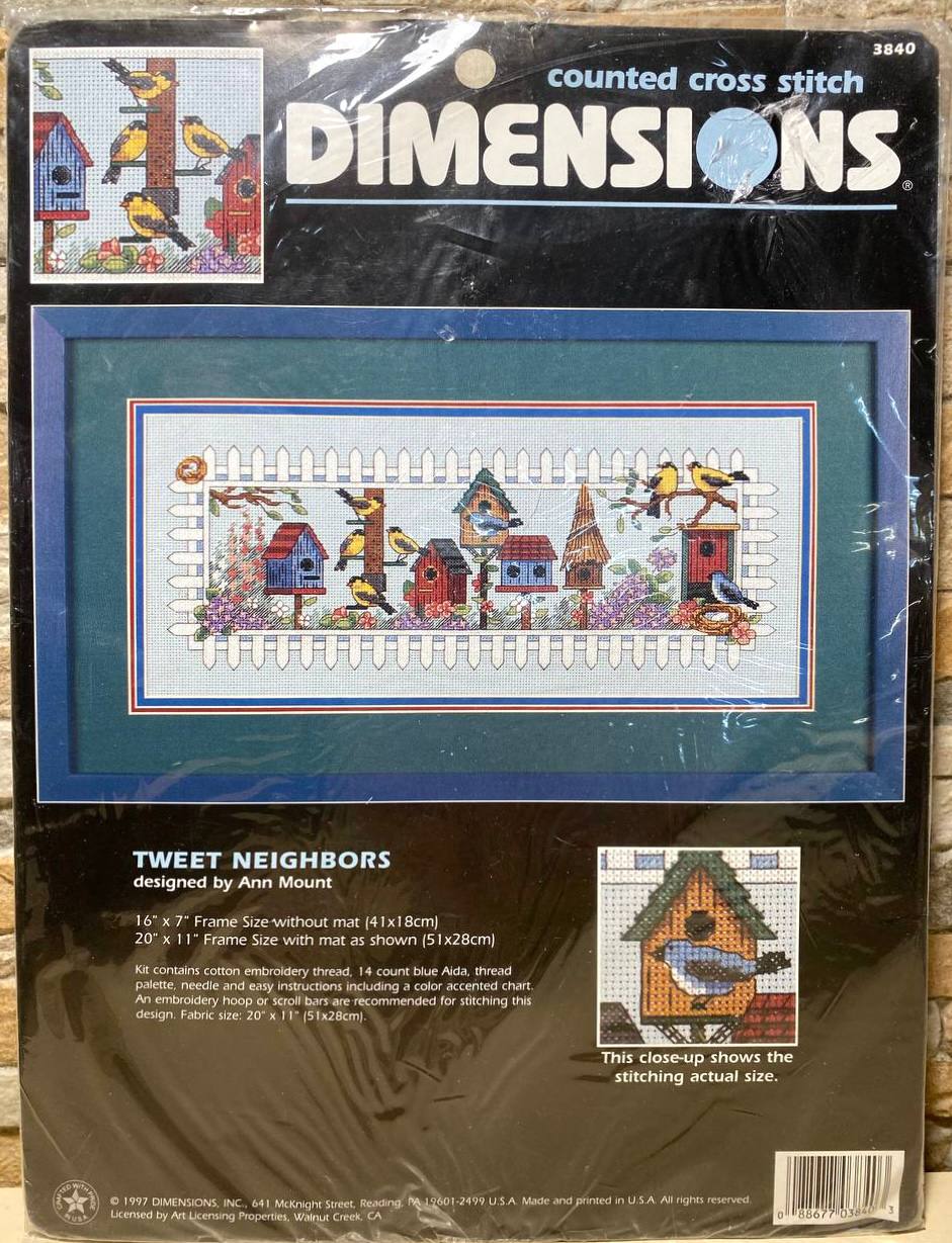 Dimensions #3840 “Tweet Neighbors” 🐦🌿