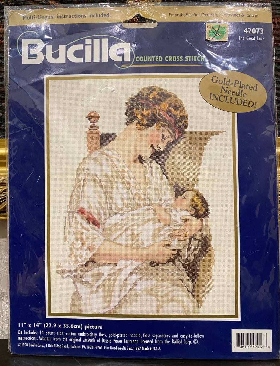 🤍 Bucilla “The Great Love” — про любов, з якої починається цілий світ…