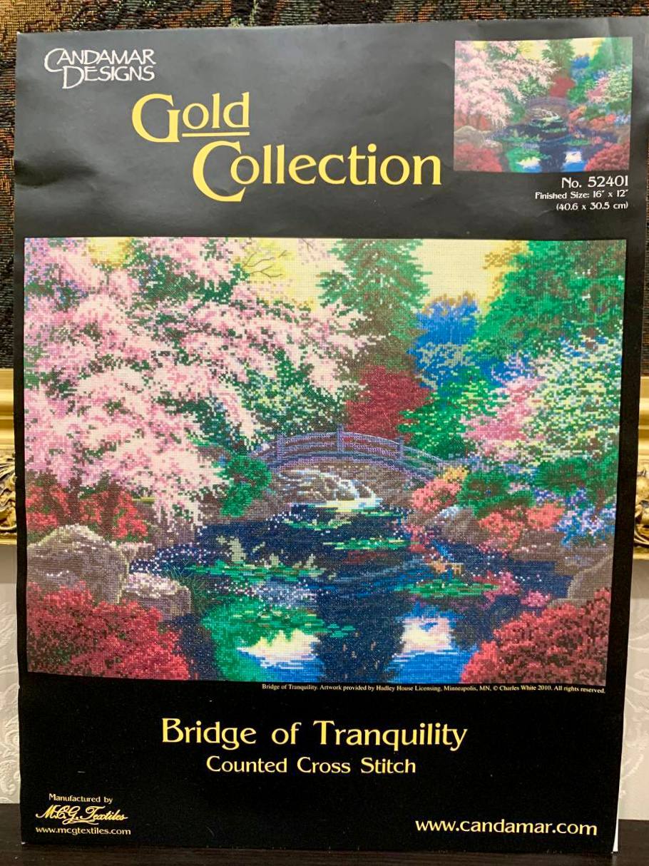Candamar Gold Series #52401 โBridge of Tranquilityโ ๐ธ๐ฟ