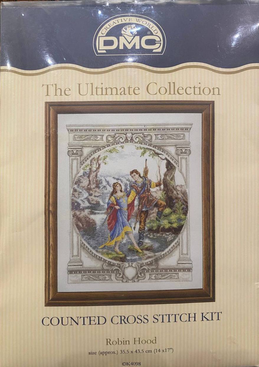 🏹 DMC The Ultimate Collection #K4098 «Robin Hood» — «Робін Гуд» 📖🌿