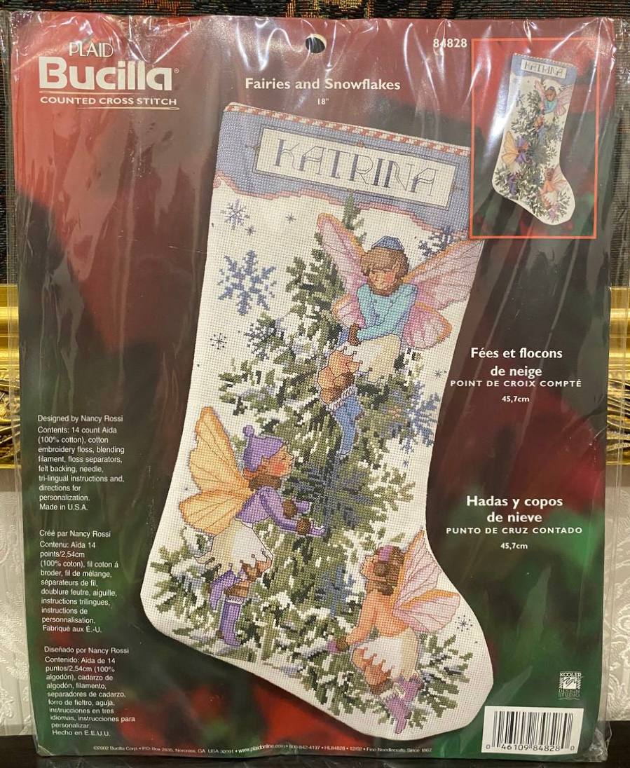 Bucilla #84828 “Fairies and Snowflakes” ❄️🧚‍♀️