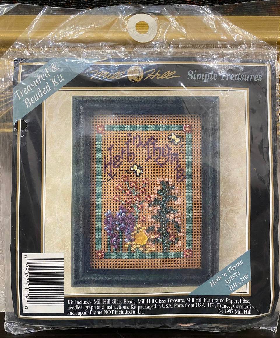 ๐ฟ Mill Hill โHerb โn Thymeโ MHST4 โ Simple Treasures, 1997