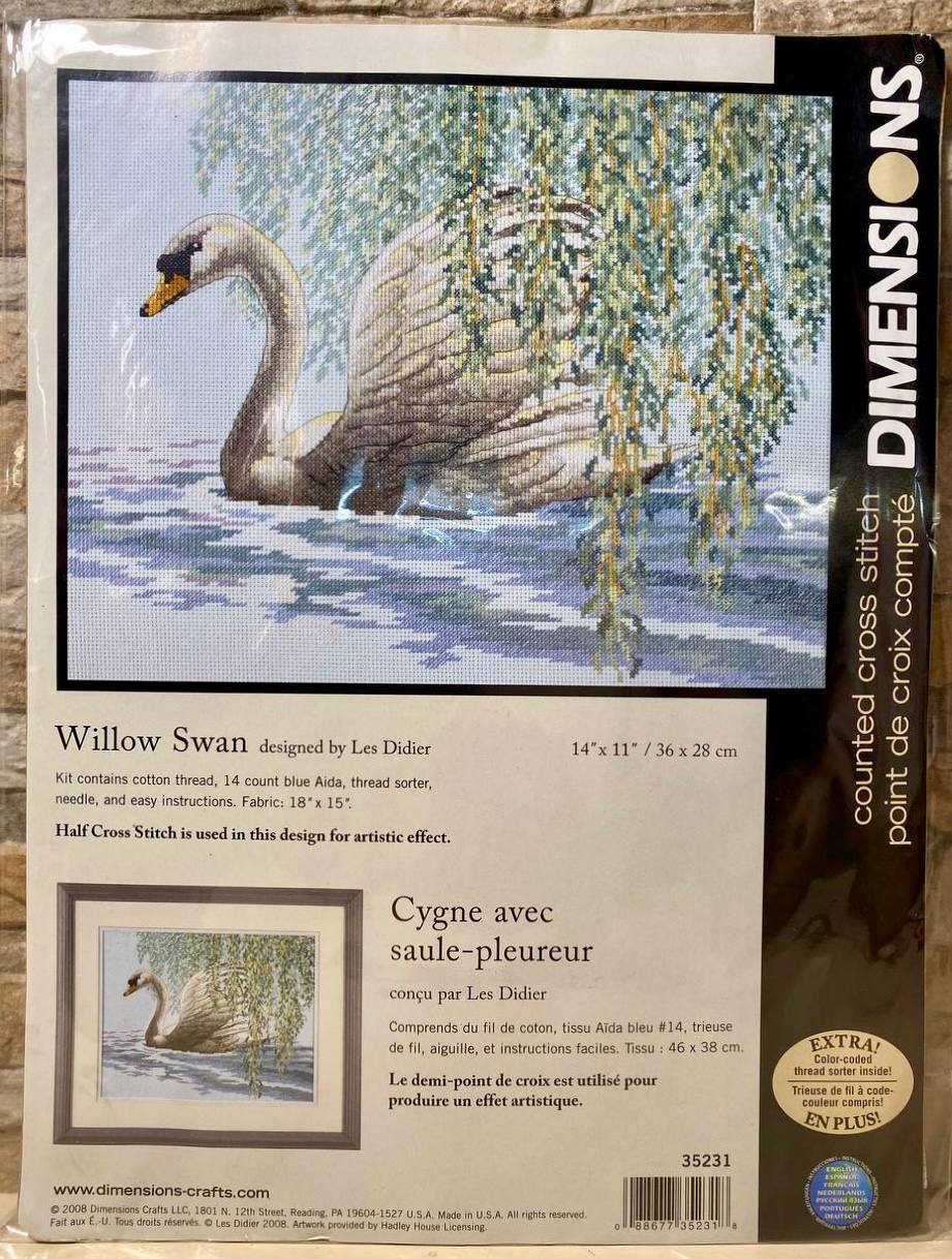 Dimensions #35231 “Swan” 🦢🤍