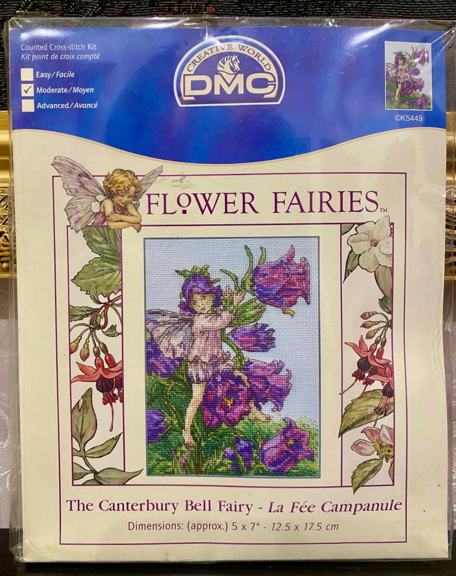 DMC, Flower Fairies “The Canterbury Bell Fairy”